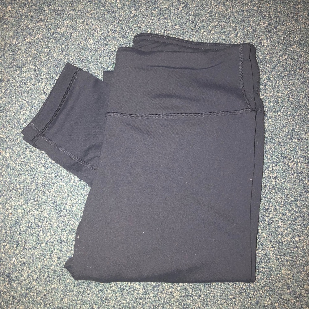 Blue gray leggings